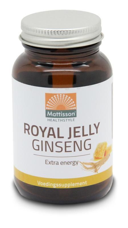 Royal Jelly Ginseng 60 capsules - Mattisson