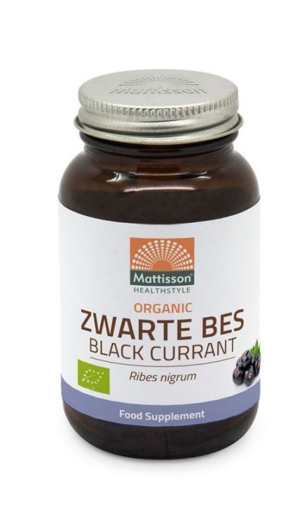 Zwarte Bes Bio 120 vegetarische capsules- Mattisson