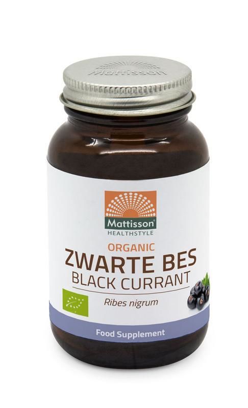 Zwarte Bes Bio 120 vegetarische capsules- Mattisson