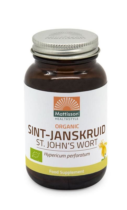 Sint Janskruid Bio 90 vegetarische capsules - Mattisson