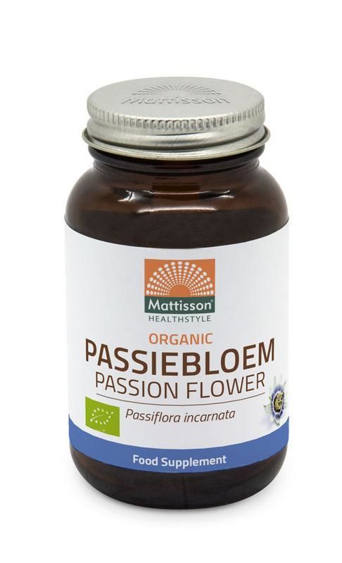 Passiebloem Bio 120 vegetarische capsules - Mattisson