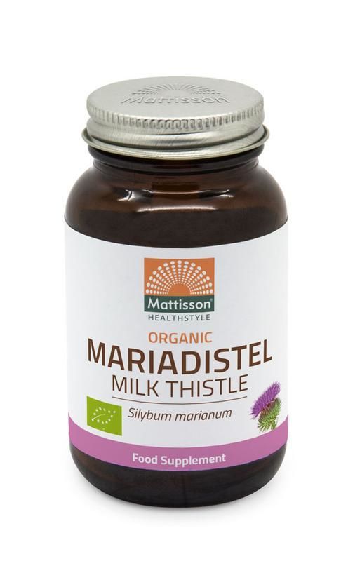 Mariadistel Bio 120 vegetarische capsules - Mattisson