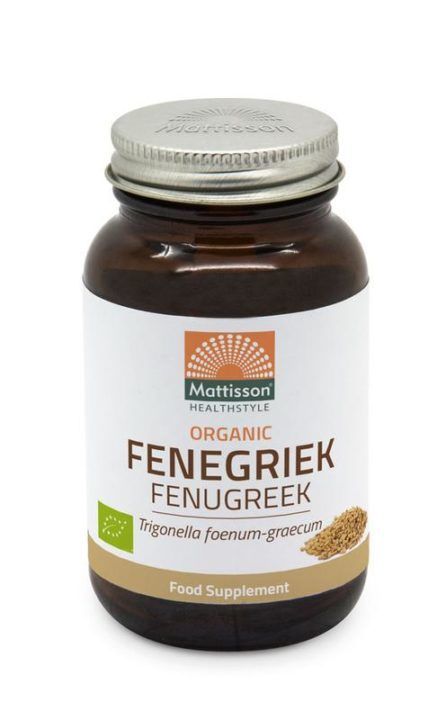 Fenegriek Bio 120 vegetarische capsules - Mattisson