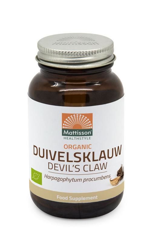 Duivelsklauw Bio 120 vegetarische capsules - Mattisson