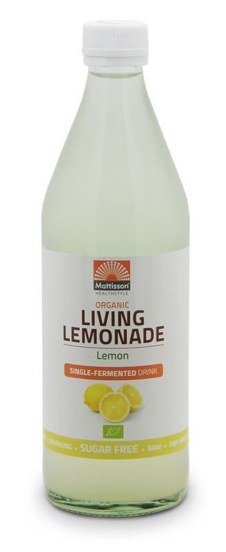 Living Lemonade Lemon 500 milliliter - Mattisson