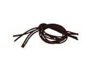 Schoenveters Elastic Bruin 76 cm 2 stuks - Vitility