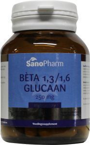 Sanopharm Beta 1.3/1.6 Glucaan 250 mg, 30 capsules