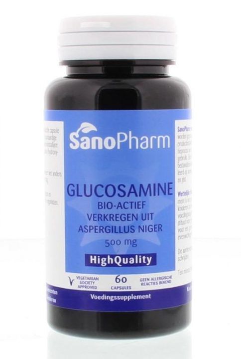 Vitamine D Glucosamine HCI 500 mg 60 capsules - Sanopharm
