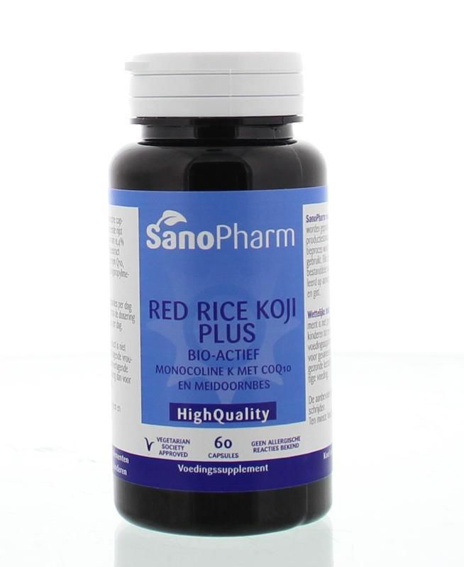 Red Rice Koji Plus 60 capsules - Sanopharm