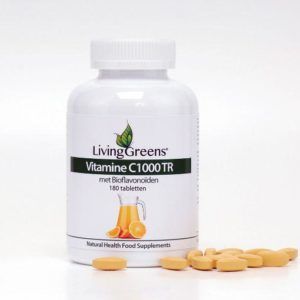 Vitamine C 1000 mg TR 180 tabletten - Livinggreens