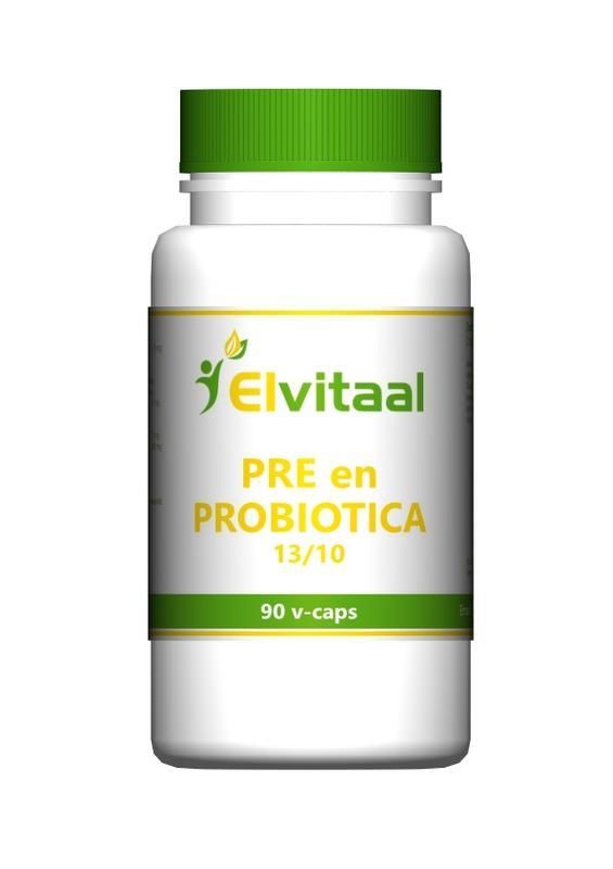 Pre & Probiotica 13/10 90 capsules - Elvitaal