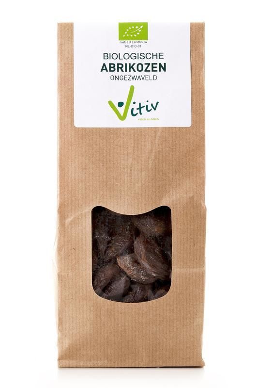 Biologische Abrikozen Ongezwaveld 1000 gram - Vitiv