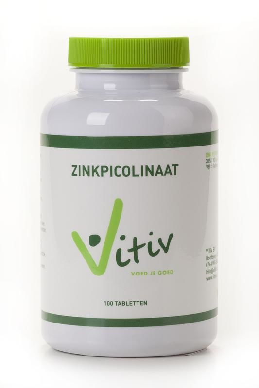 Zinkpicolinaat 100 tabletten - Vitv