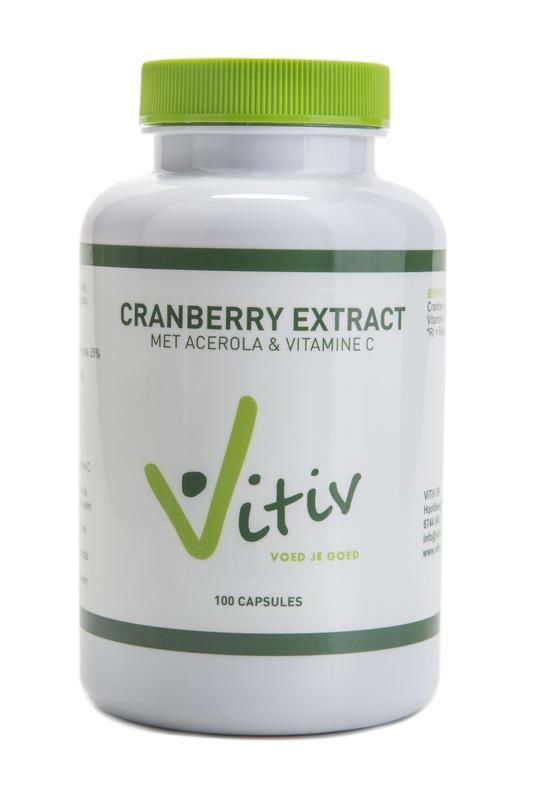 Cranberry Capsules 100 capsules - Vitiv
