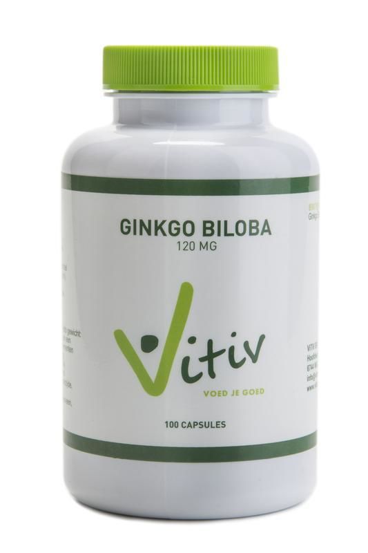 Ginkgo Biloba 100 capsules - Vitiv