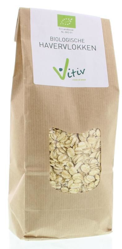Biologische Havermoutvlokken 500 gram - Vitiv