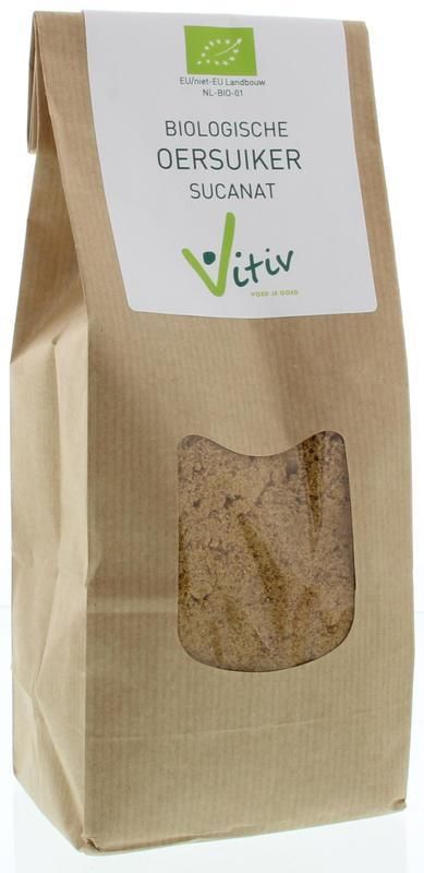 Biologische Oersuiker Sucanat 500 gram - Vitiv