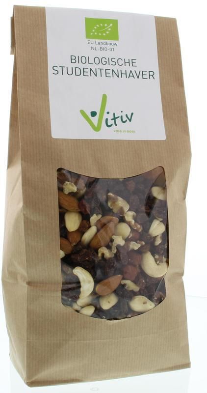 Biologische Studentenhaver 1000 gram - Vitiv
