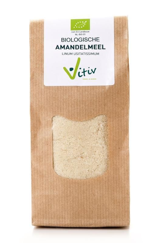Biologische Amandelmeel 1000 gram - Vitiv