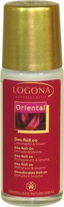 Logona Deo Roll-On Granaatappel en Sesam, 50 milliliter
