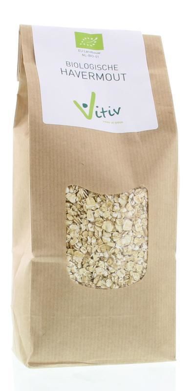 Biologische Havermout 500 gram - Vitiv