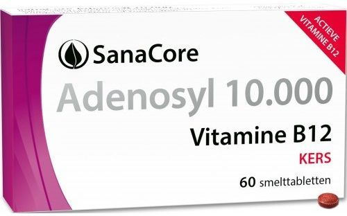 Adenosyl 10.000 mcg Vitamine B12 kers 60 tabletten SanaCore