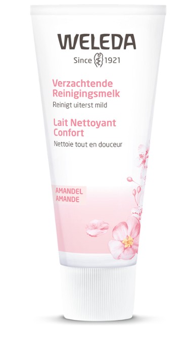 Amandel Verzachtende Reinigingsmelk 75 ml - Weleda