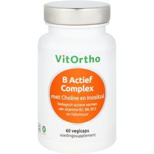 B Actief Complex Formule met Choline en Inositol 60 capsules - VitOrtho