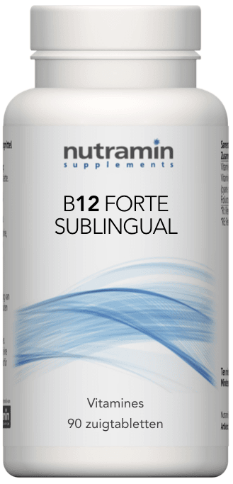 B12 Forte Sublingual 90 tabletten Nutramin