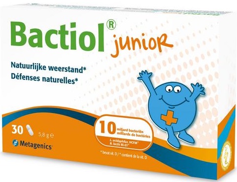 Bactiol Junior 30 capsules - Metagenics