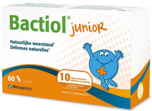 Bactiol Junior 60 capsules - Metagenics
