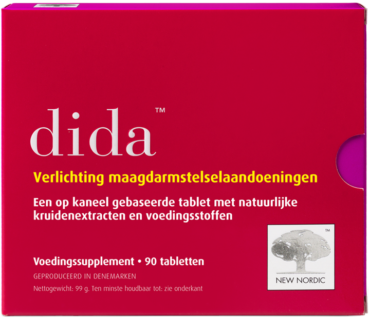 Dida Verlichting Maagdarmstelsel 90 tabletten - New Nordic