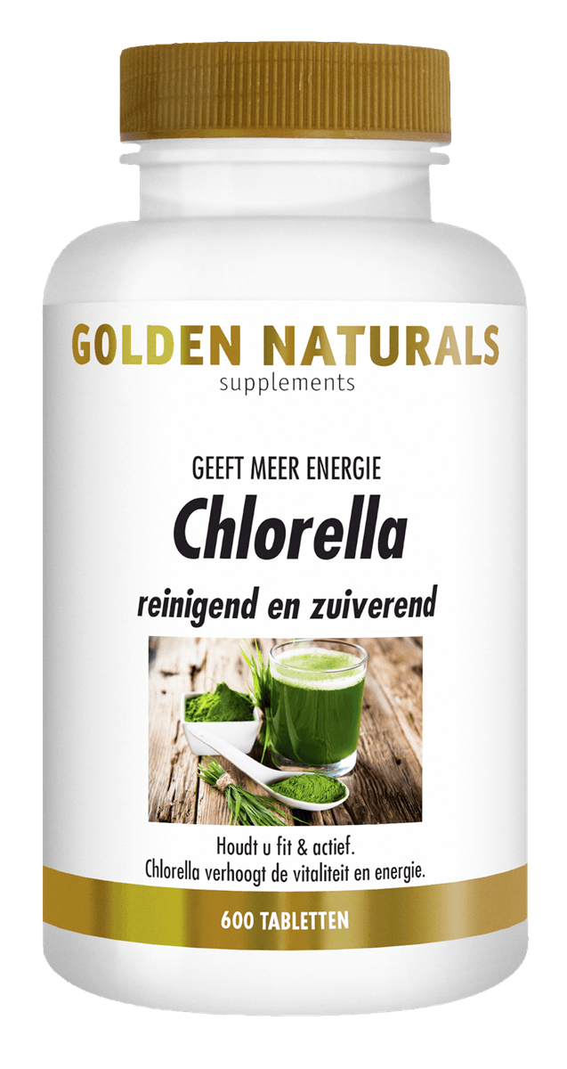 Chlorella Golden Naturals 600 tabletten