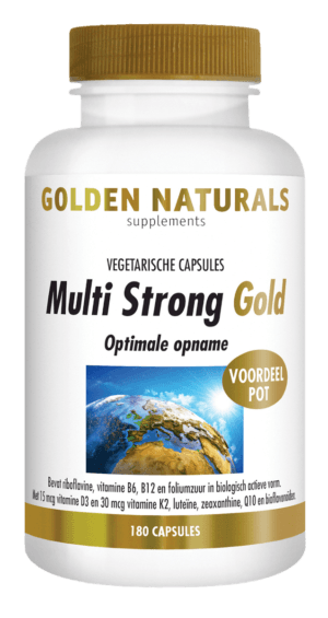 Multi Strong Gold Golden Naturals 180 capsules