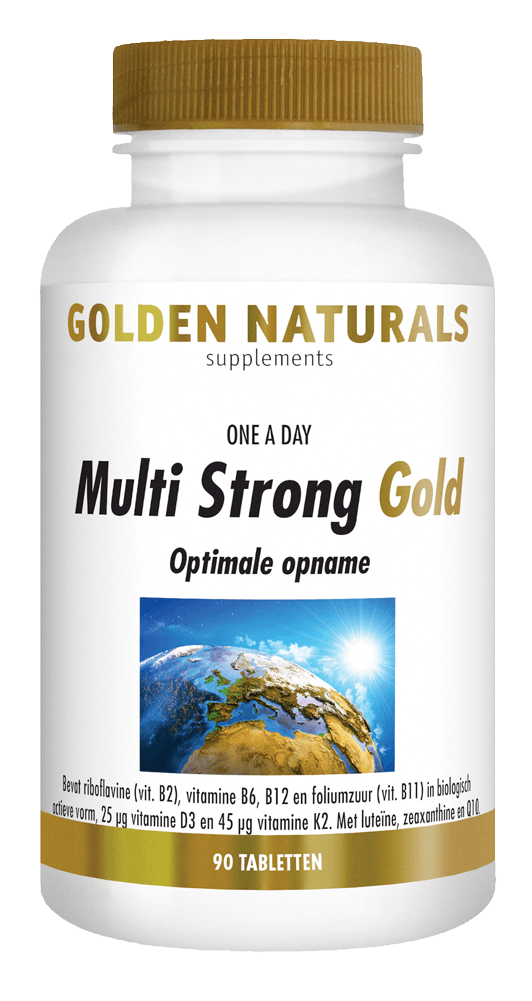 Multi Strong Gold Golden Naturals 90 tabletten