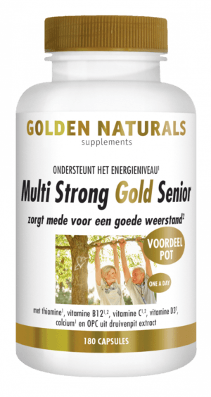 Multi Strong Gold Senior Golden Naturals 180 capsules