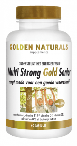 Multi Strong Gold Senior Golden Naturals 60 capsules