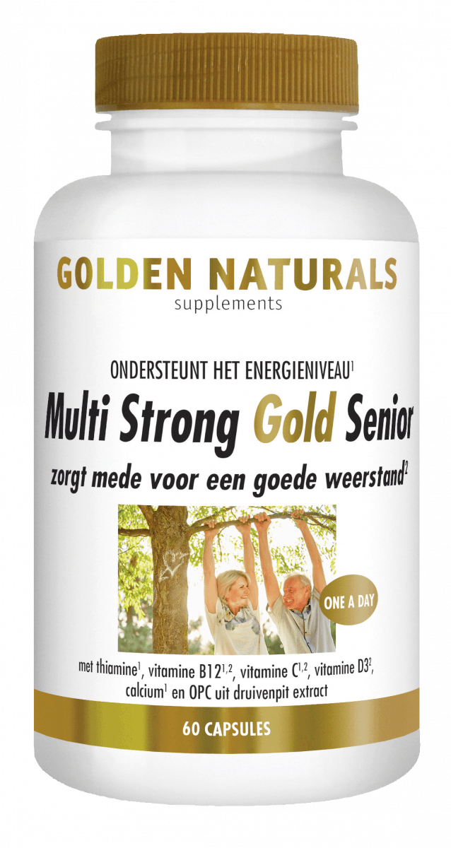Multi Strong Gold Senior Golden Naturals 60 capsules