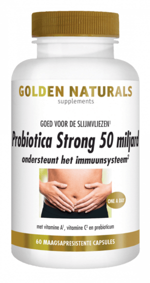 Probiotica Strong 50 Miljard Golden Naturals 60 capsules