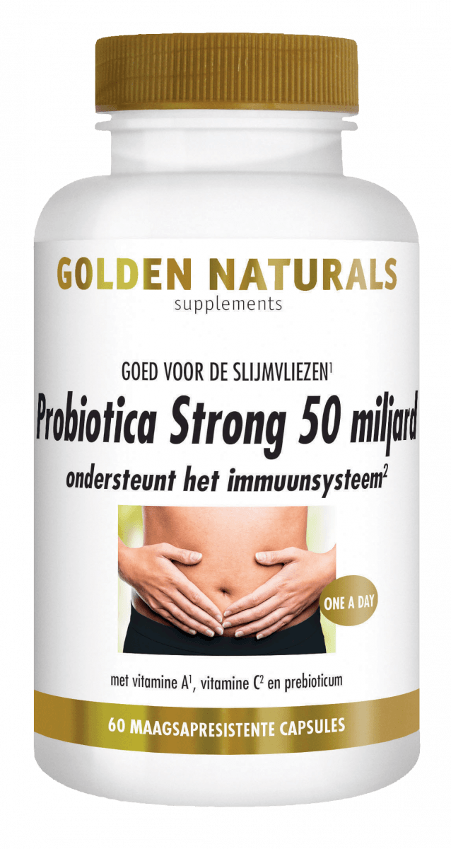Probiotica Strong 50 Miljard Golden Naturals 60 capsules