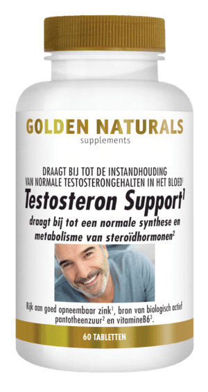 Testosteron Support Golden Naturals 60 tabletten
