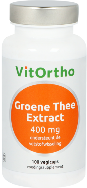 Groene Thee Extract 400 mg 100 capsules - VitOrtho