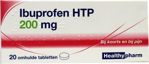 Ibuprofen HTP 200 mg, omhulde tabletten