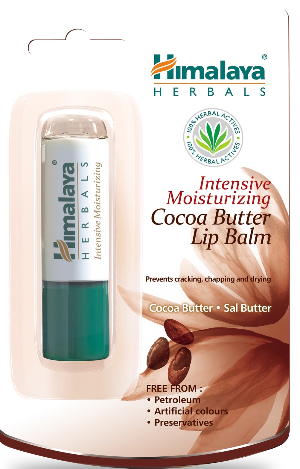 8901138823344 Intensive Moisturizing Cocoa Butter Lip Balm 4.5 gram - Himalaya
