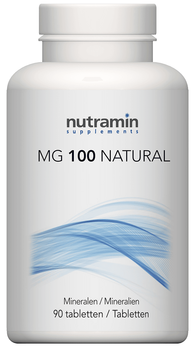 MG 100 Naturel Magnesium 90 tabletten Nutramin