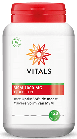 MSM 1000 mg 120 tabletten - Vitals