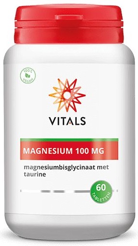 Magnesium 100 mg 60 tabletten - Vitals