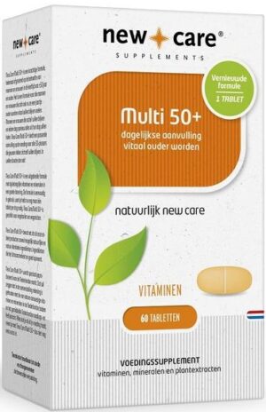 Multi 50 Plus 60 tabletten - New Care