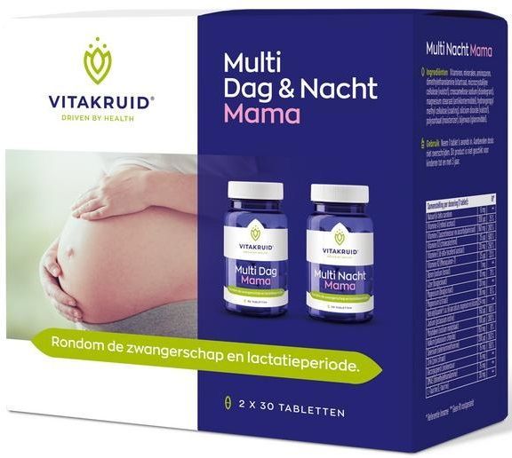 Multi Dag en Nacht Mama 2 x 30 tabletten Vitakruid