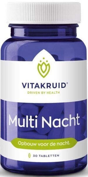 Multi Nacht 30 tabletten Vitakruid
